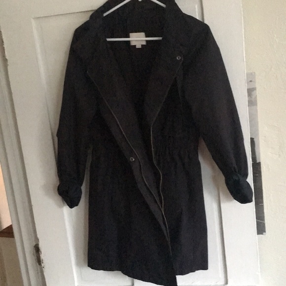 ann taylor raincoat